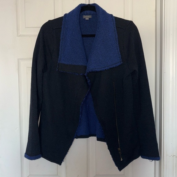 Lilla P Blue Sweater Jacket - Picture 1 of 6
